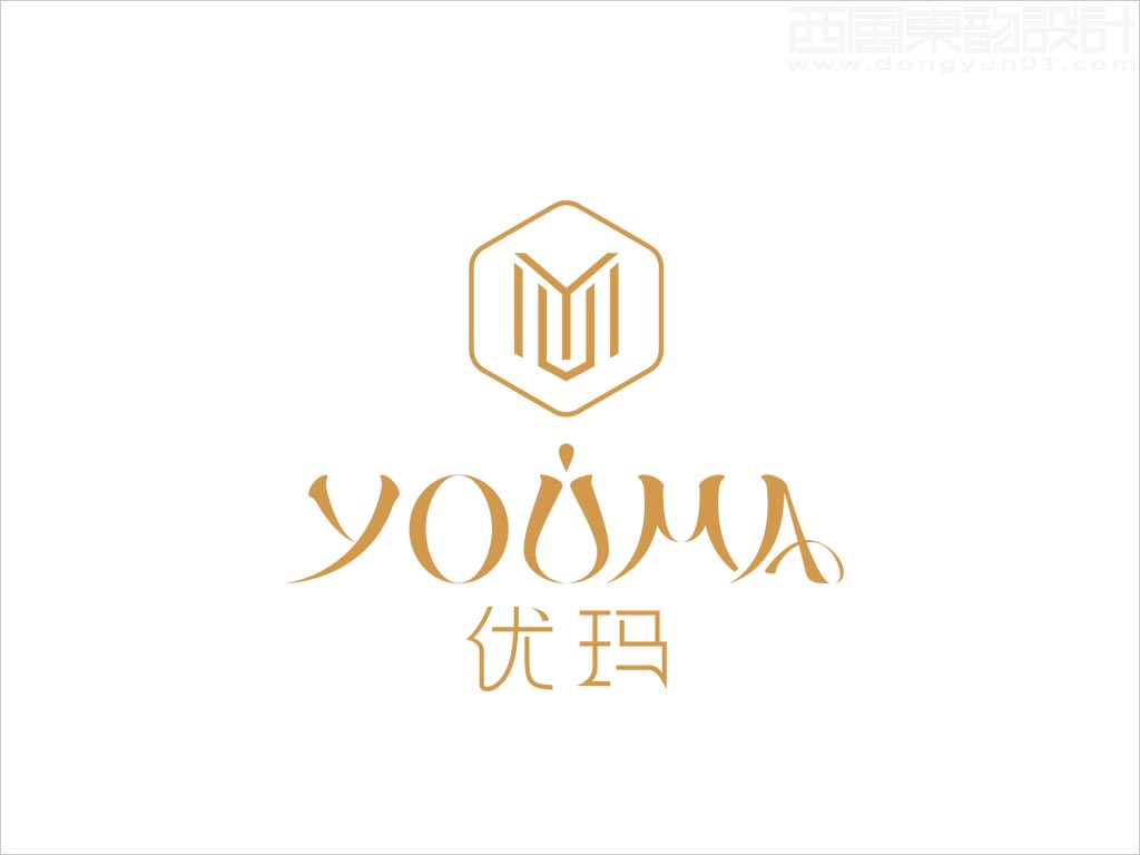北京優(yōu)瑪化妝品有限公司標志設計