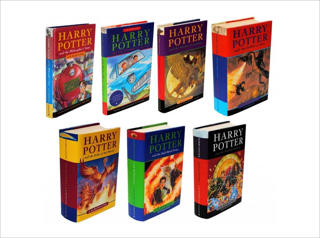 哈利波特系列書(shū)籍封面設(shè)計(jì)