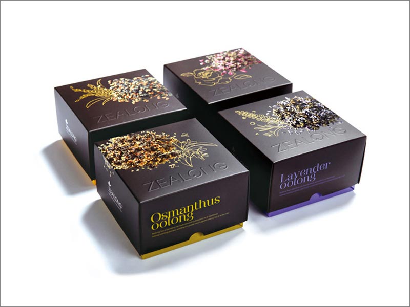 新西蘭Zealong調(diào)味茶包裝設計