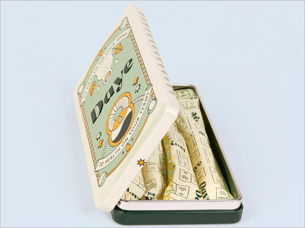 英國Daye衛(wèi)生棉條包裝設(shè)計(jì)