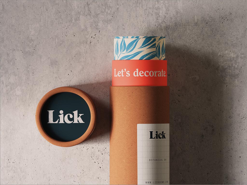 英國(guó)Lick壁紙包裝設(shè)計(jì)