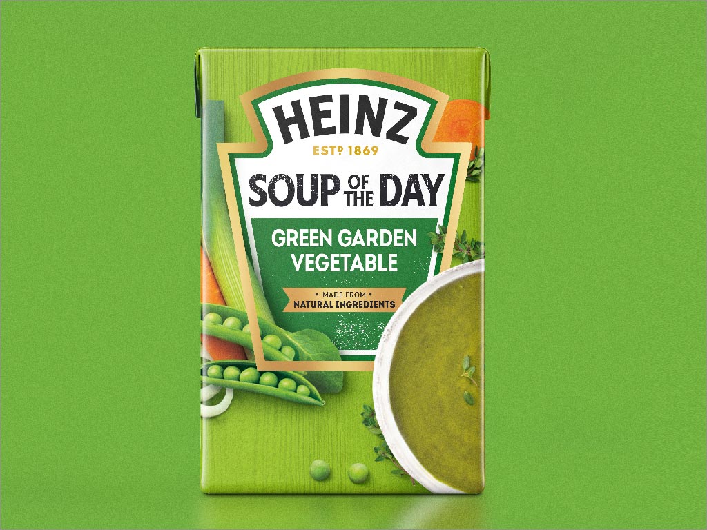 亨氏品牌策略與logo包裝重新設(shè)計(jì)之豌豆湯包裝設(shè)計(jì)