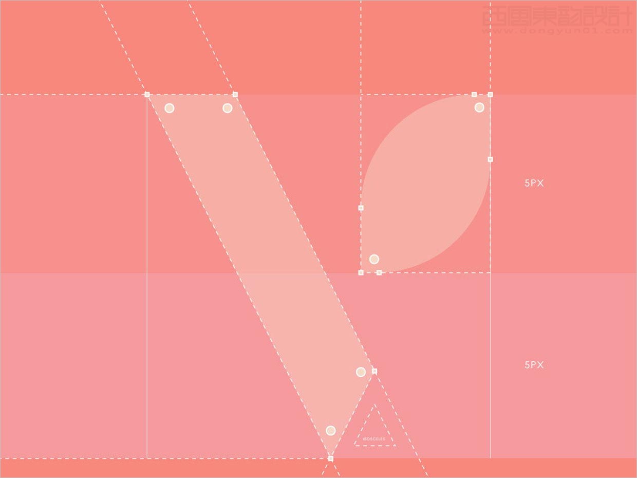 時(shí)尚的美國Vera女性補(bǔ)品品牌logo設(shè)計(jì)標(biāo)準(zhǔn)化制圖