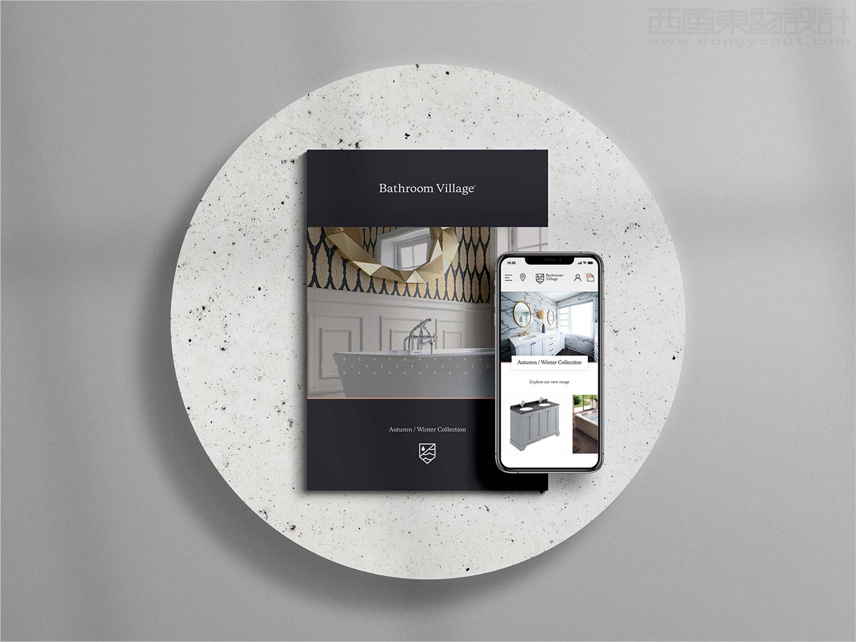 英國Bathroom Village浴室用品品牌vi設(shè)計(jì)之移動(dòng)端網(wǎng)站頁面設(shè)計(jì)