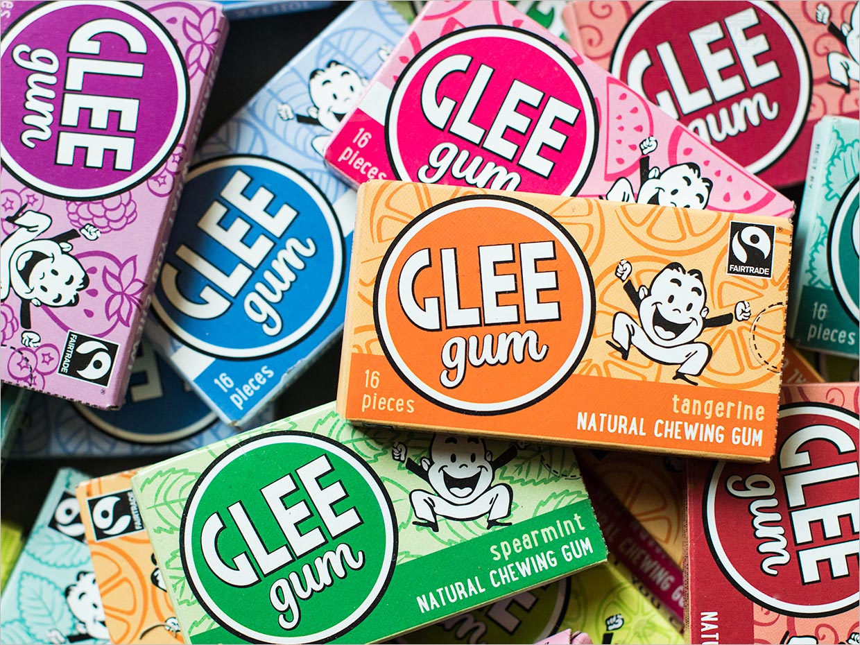 Glee Gum口香糖包裝設(shè)計(jì)